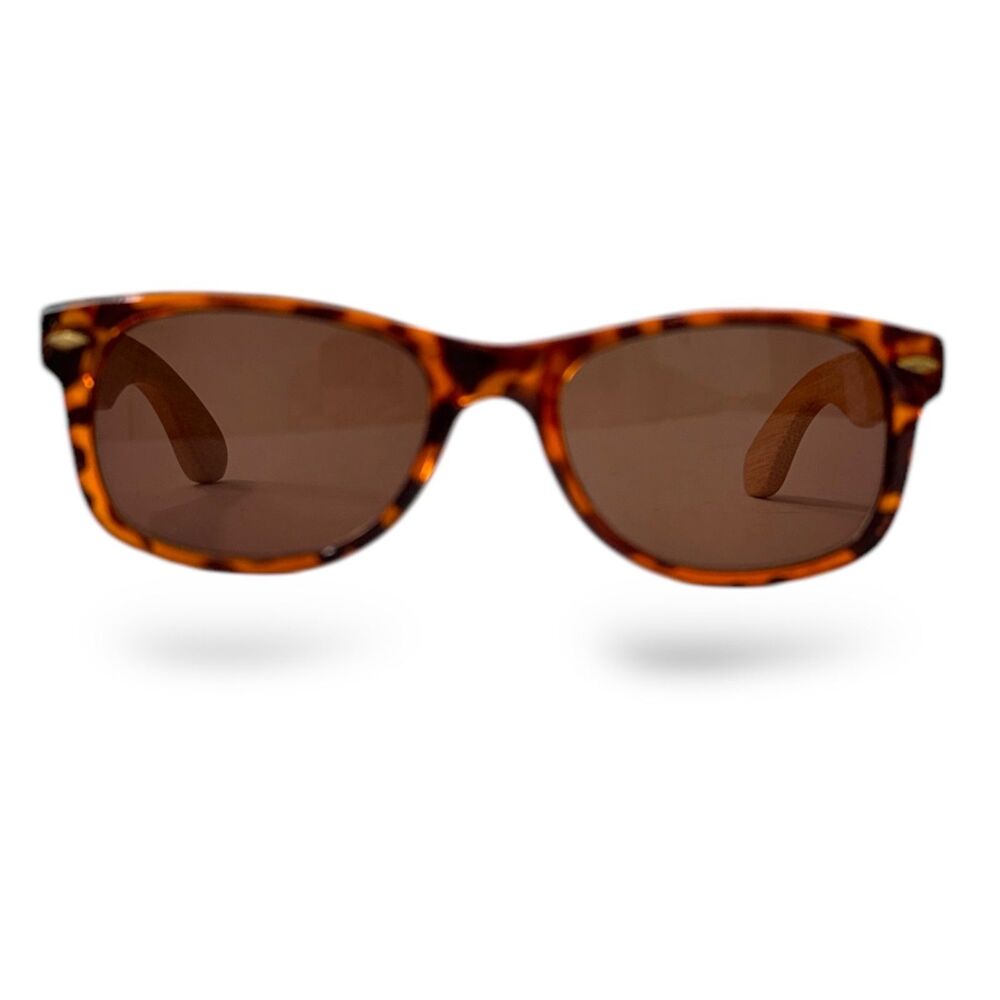 Blue Planet‎ Reader Sunglasses OS 1.75 Tortoise and Bamboo Like New